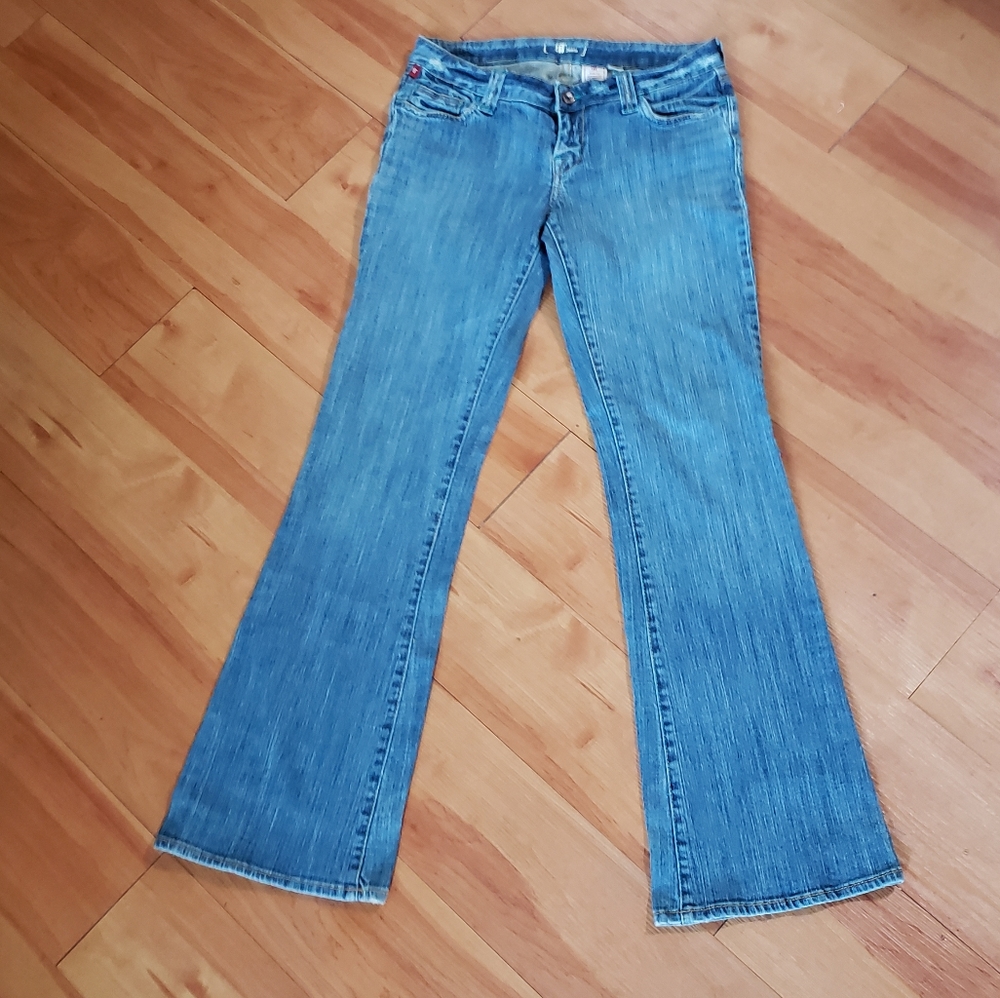 IT! Jeans distressed flare denim size 29 - Picture 6 of 7